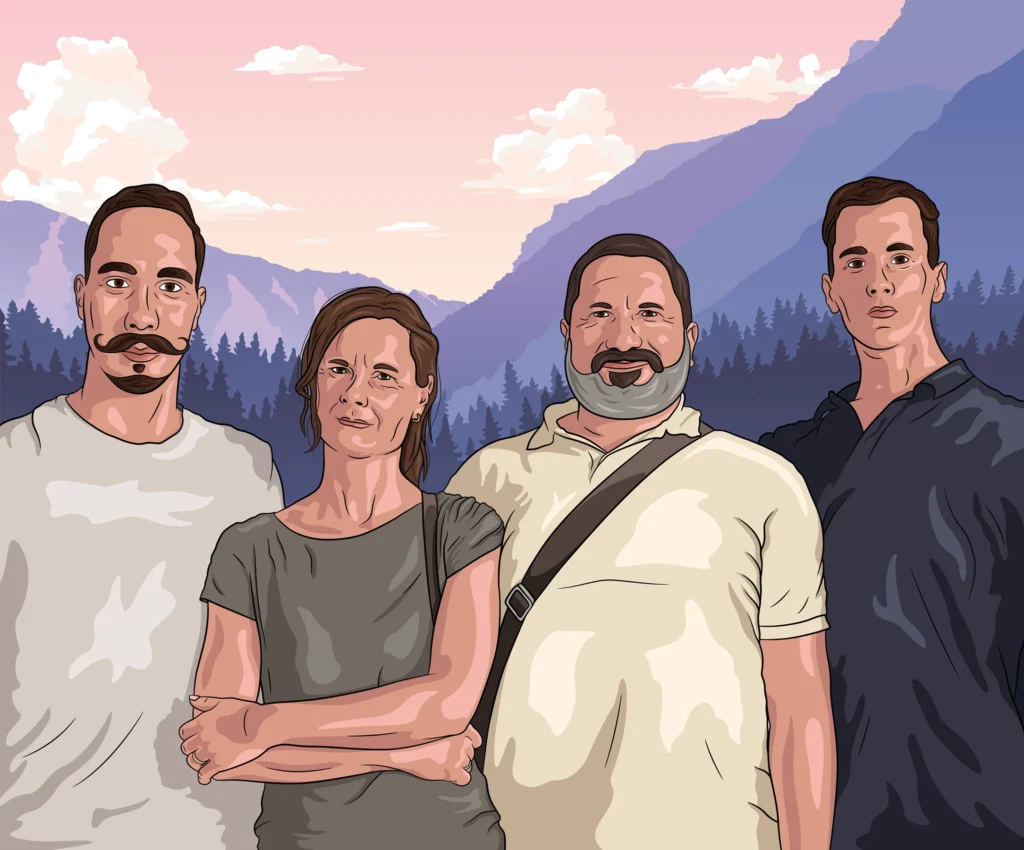 Digital art family art2