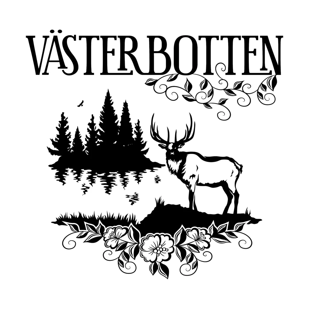 Grafický design vasterbotten merch