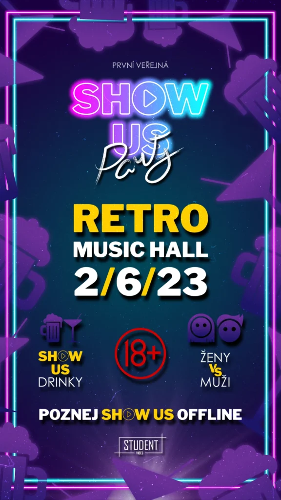 Grafický design show us party 02